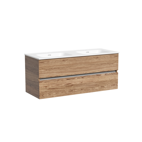 Тумба под раковину Sancos Urban UR120-2ECH 120х50 подвесная цвет коричневый